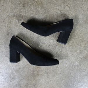 Salvatore Ferragamo velvet pumps